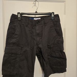 Dark Gray Cargo Shorts
